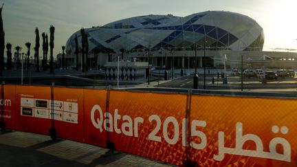 Le Lusail Multipurpose Hall, qui accueillera la finale des Mondiaux de handball, à Doha (AXEL HEIMKEN / DPA)