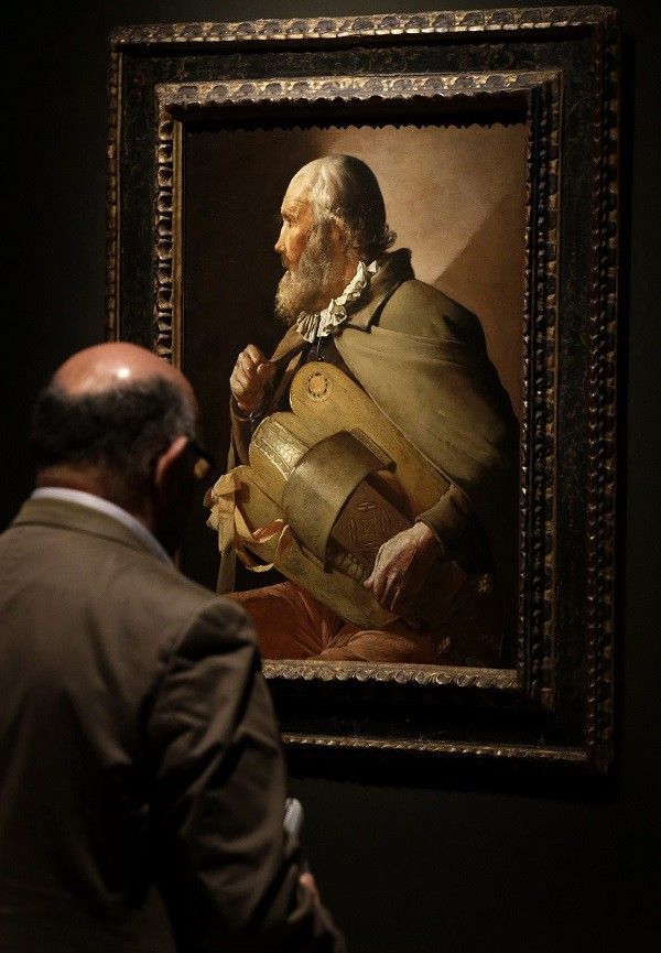 Saint Jérôme lisant - Georges de la Tour 
 (JAVIER LIZON/EPA/MaxPPP)