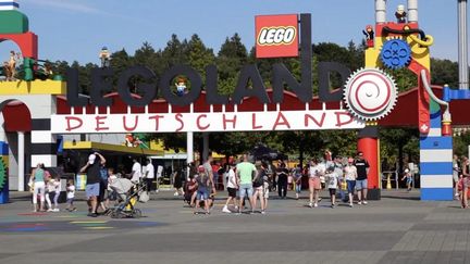 Le parc d'attraction Legoland à Guenzburg (Allemagne), le 11 août 2022. (STRINGER / NEWS5 / AFP)