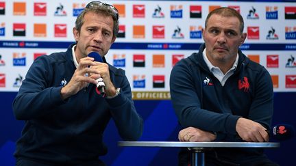 Fabien Galthié a annoncé son XV de départ pour France-Pays de Galles (ANNE-CHRISTINE POUJOULAT / AFP)