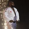 Teddy Riner s'apprête à combattre à l'Accord Arena pour le Paris Grand Slam, le 4 février 2024. (STEPHANE ALLAMAN / STEPHANE ALLAMAN)