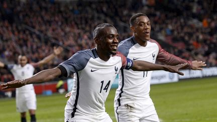 &nbsp; (Blaise Matuidi et Anthony Martial après un but)