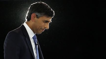 L'ancien ministre des Finances britannique, Rishi Sunak, lors d'un événement du Parti conservateur le 31 août 2022 à Londres (Royaume-Uni).&nbsp;&nbsp; (SUSANNAH IRELAND / AFP)