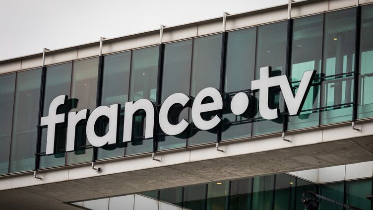 The headquarters of France Télévisions, in Paris, on February 23, 2023. (BENJAMIN POLGE / HANS LUCAS / AFP)