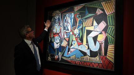 "Les Femmes d'Alger (version 0)", une huile de Pablo Picasso adjugée 179,4 millions de dollars en mai 2015, chez Christie's à New York. (SELCUK ACAR / ANADOLU AGENCY)