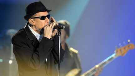 Alain Bashung lors des Victoires de la musique le 28 février 2008.&nbsp; (BORIS HORVAT / AFP)