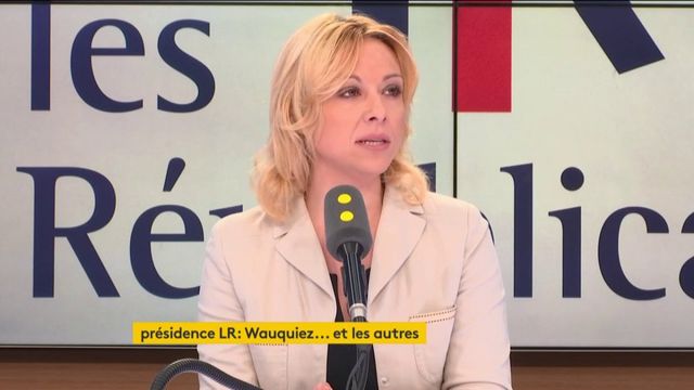 "Ce matin j'ai fait partir un courrier à mes concurrents (à la présidence LR) où je leur demande un débat", détaille Florence Portelli