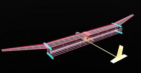 Maquette d'avion à propulsion ionique (MASSACHUSETTS INSTITUTE OF TECHNOLOGY (MIT))