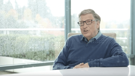 &nbsp; (Bill Gates explique son engagement dans une vidéo © (extrait TheGatesNotes))