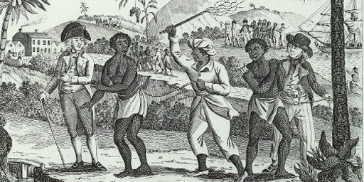 "Le cruel traitement des esclaves aux Antilles", gravure datant de 1773 (AFP - The Art Archive)