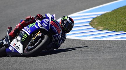 Jorge Lorenzo a brillé sous la canicule (JAVIER SORIANO / AFP)