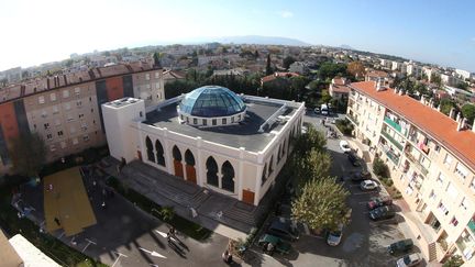 La mosquée de Fréjus (Var), au cœur du quartier de la Gabelle, le 6 novembre 2015. (MAXPPP)