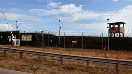 Le centre de détention US de Guantanamo, à Cuba (janvier 2001) (© AFP / Brennan Linsley)