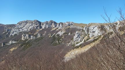 Le crâne d’Éric Foray avait déjà été retrouvé dans le massif du Vercors au mois de janvier 2023 (DAVID MASSEMIN / BIOSPHOTO)