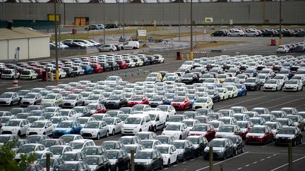 Vue partielle du site de PSA Peugeot Citro&euml;n, &agrave; Aulnay-sous-Bois (Seine-Saint-Denis), le 9 juin 2011. (MARTIN BUREAU / AFP)