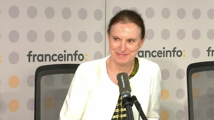 Anne Lavaud, déléguée générale de l’association Prévention Routière, invitée de franceinfo, le 21 juin 2023. (FRANCEINFO / RADIO FRANCE)