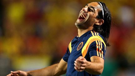 Radamel Falcao, ici avec Manchester  (MIKE EHRMANN / GETTY IMAGES NORTH AMERICA)