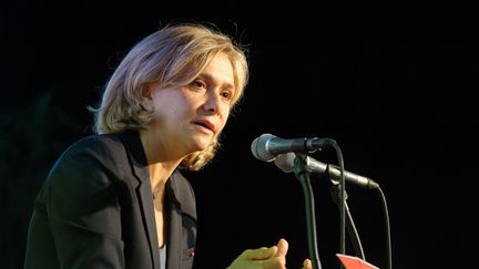 La présidente de la région Ile-de-France Valérie Pécresse, lors d'un meeting du parti Le Printemps Républicain, le 30 novembre 2019, à Paris.&nbsp; (DANIEL PIER / NURPHOTO / AFP)