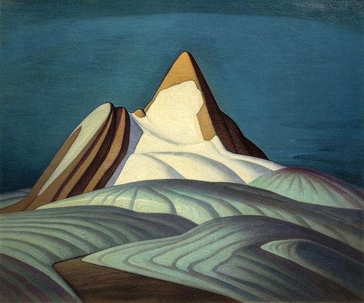 Lawren Stewart Harris (Brantford, Canada, 1885 - Vancouver, Canada, 1970), "Isolation Peak", vers 1929 - Toronto, Hart House Art Collection, Université de Toronto, acquis par the Art Committee avec the Harold and Murray Wrong Memorial Fund, 1946,
 (Photo: Toni Hafkenscheid © The Estate of Lawren S. Harris)