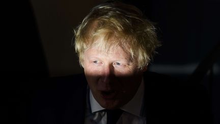 L'ancien maire de Londres, Boris Johnson, après son vote au référendum sur le Brexit, le 23 juin 2016 à Londres. (SIPANY / SIPA)