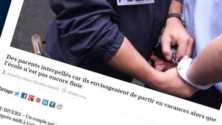 &nbsp; (Un article du site satirique Tomimag a été pris au sérieux par des centaines d'internautes  © Capture d'écran Tomimag)