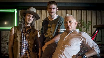 Daniel Craig, Brian Gleeson et Jack Quaid dans "Logan Lucky", de Steven Soderbergh. (TRANS RADIAL PICTURES / FREE ASS)