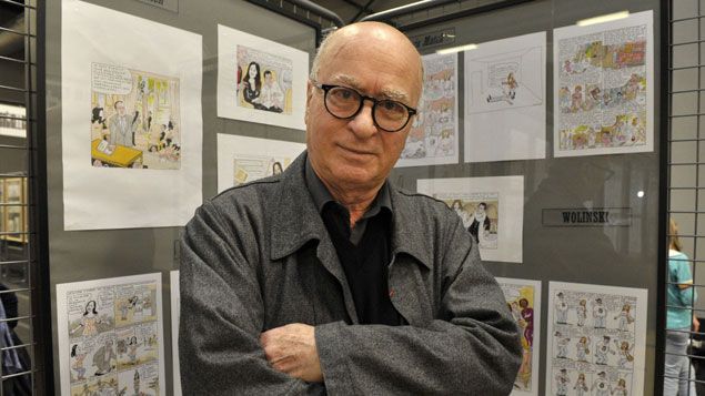 &nbsp; (Georges Wolinski, célèbre dessinateur de Charlie Hebdo, tué dans l'attaque de l'hebdomadaire qui a fait 12 morts © MAXPPP)