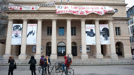 &nbsp; (Théâtre de l'Odéon occupé par les intermittents du spectacle © Maxppp)