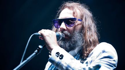 Sébastien Tellier en concert à Londres
 (PHOTOSHOT/MAXPPP)