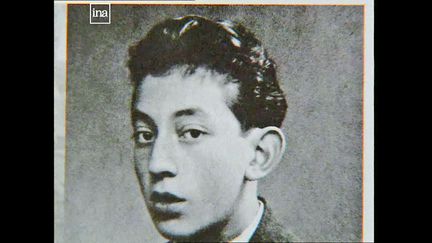 Serge Gainsbourg adolescent lors de la seconde guerre mondiale, en exil avec sa famille dans le Limousin (Capture d'écran / France 3 / INA)