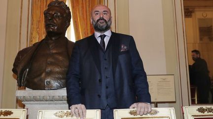 Le metteur en scène d'opéra Davide Livermore à la Scala de Milan : il présente "Attila" pour l'ouverture de la saison
 (Antonio Calanni / AP / SIPA)