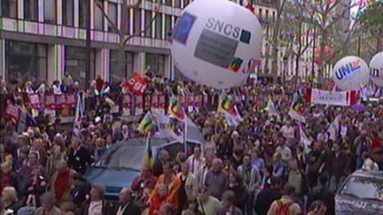 La manifestation parisienne du 1er mai 2010. (France 2)