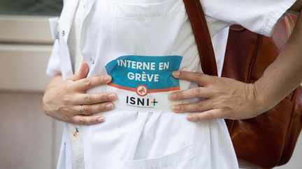 
Les principaux syndicats d’internes en médecine appellent à la grève le vendredi 14&nbsp;octobre 2022. (CHRISTOPHE MORIN / MAXPPP)