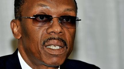 Jean-Bertrand Aristide, le 17 mars 2011 à Johannesbourg (Afrique du Sud). (AFP - Alexander Joe)