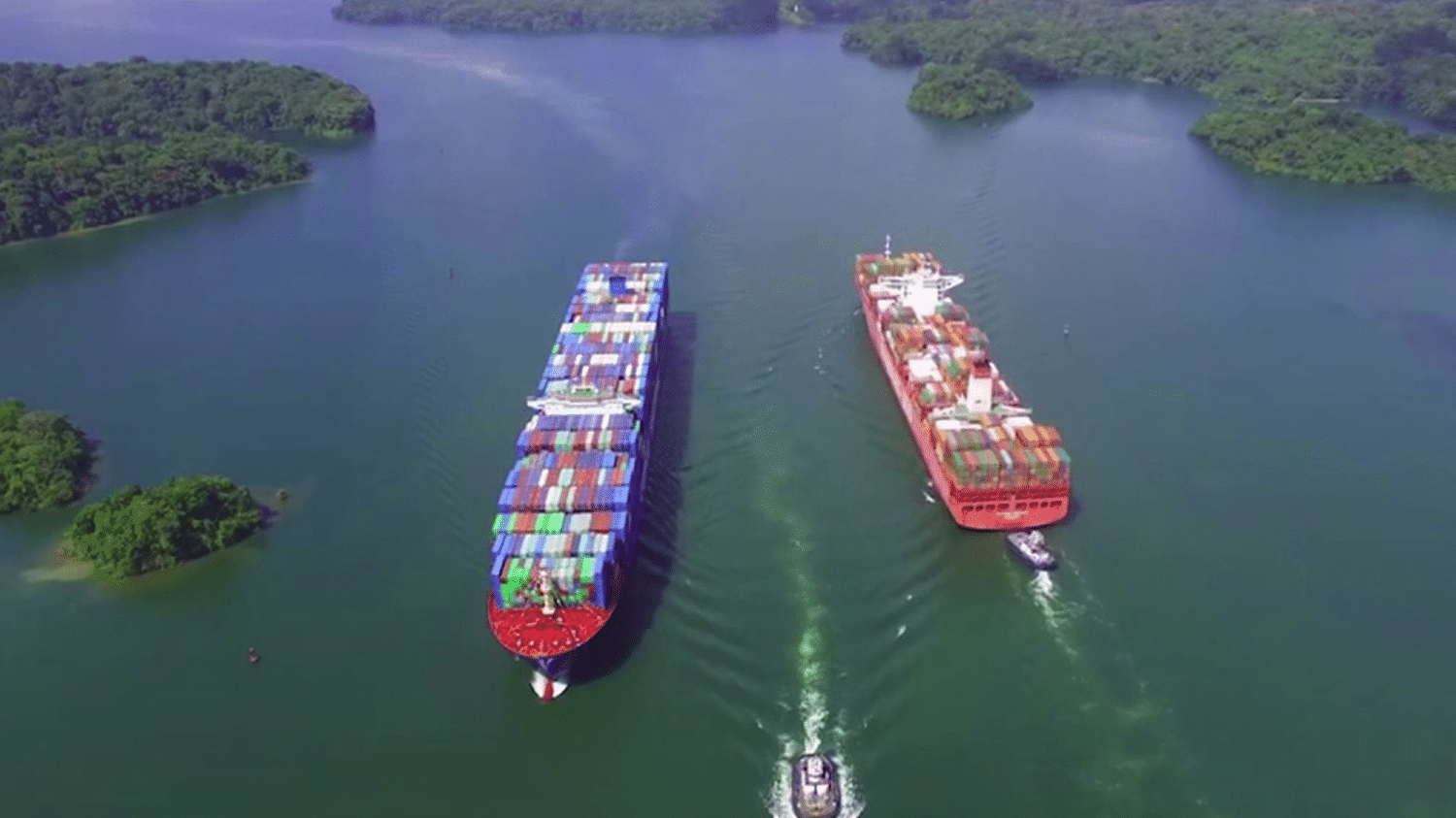 El Canal de Panamá se ve afectado por una severa sequía