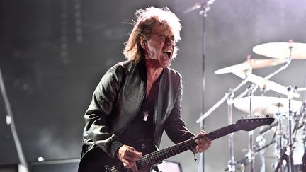 Jean-Louis Aubert, les Insus, en concert aux Francofolies de la Rochelle 2016
 (XAVIER LEOTY / AFP)