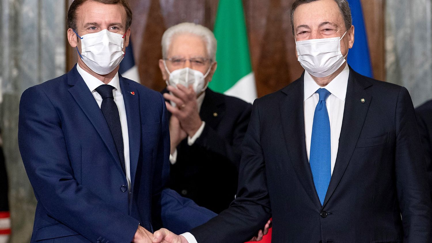 La France Et L'Italie Signent à Rome Un Traité De Coopération En Grande ...