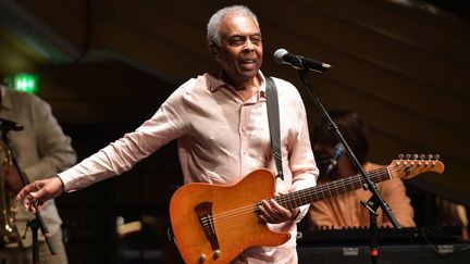 Gilberto Gil sur scène le 22 juillet 2019 à Munich (HANNES MAGERSTAEDT / GETTY IMAGES EUROPE)