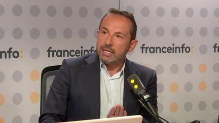 Sébastien Chenu, invité de franceinfo, le 3 septembre 2024. (FRANCEINFO / RADIO FRANCE)