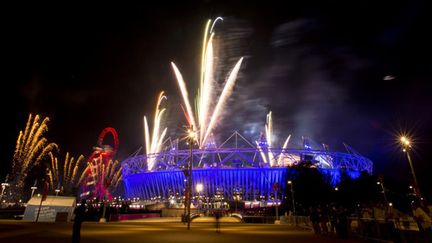 Le Stade Olympique pendant les répétitions de la Cérémonie d'Ouverture (JOHANNES EISELE / AFP)