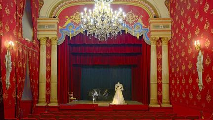 Le théâtre du Château de Brissac-Quiné (Maine-et-Loire). (LOURDEL LIONEL / HEMIS.FR / HEMIS.FR)