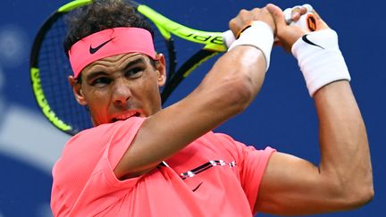 Rafael Nadal à l'US Open (JEWEL SAMAD / AFP)