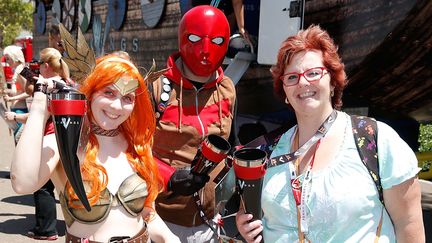 Des fans venus assister au salon Comic Con de San Diego, le 10 juillet 2015
 (JOE SCARNICI / GETTY IMAGES)