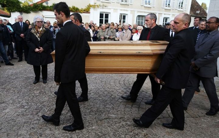 Les obsèques de Danielle Darrieux (25/10/2017)
 (CHARLY TRIBALLEAU / AFP)