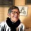 Ginette Kolinka, rescapée d'Auschwitz-Birkenau, dans son appartement parisien en janvier 2020. (VICTOR MATET / RADIO FRANCE)