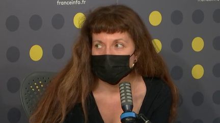 Marie-Cécile Naves, directrice de recherches à l'Institut des relations internationales et stratégiques (Iris), le 21 avril 2021 sur franceinfo. (FRANCEINFO / RADIOFRANCE)