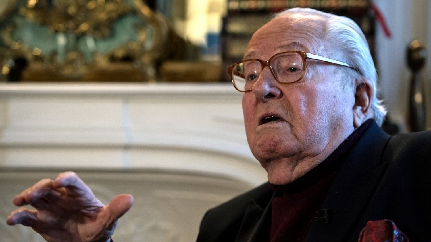 The founder of the National Front, Jean-Marie Le Pen, hospitalized “as a precaution”