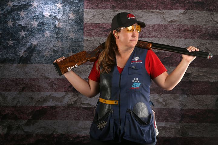 Kim Rhode, six fois médaillée olympique.