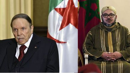 Abdelaziz Bouteflika et Mohammed VI. (Géopolis/AFP)