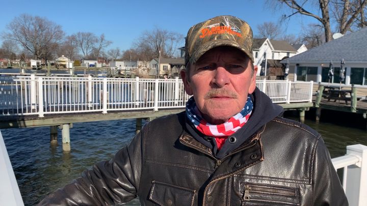 Paul Crane, 72 ans, garagiste à la retraite, Deale, Maryland. (FRANCK MATHEVON / RADIO FRANCE)